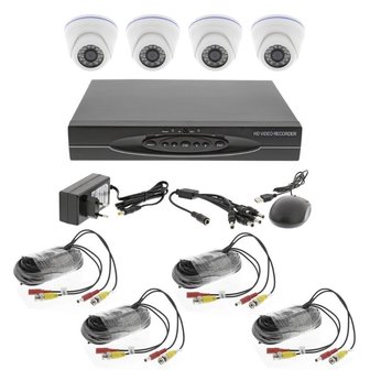 Camera set Valueline CCTV-Set HDD - 4x Camera